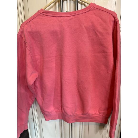 Pacific & Co Womens Longboat Key Turtle Florida Pullover Sweatshirt Pink Size XL - Picture 4 of 9